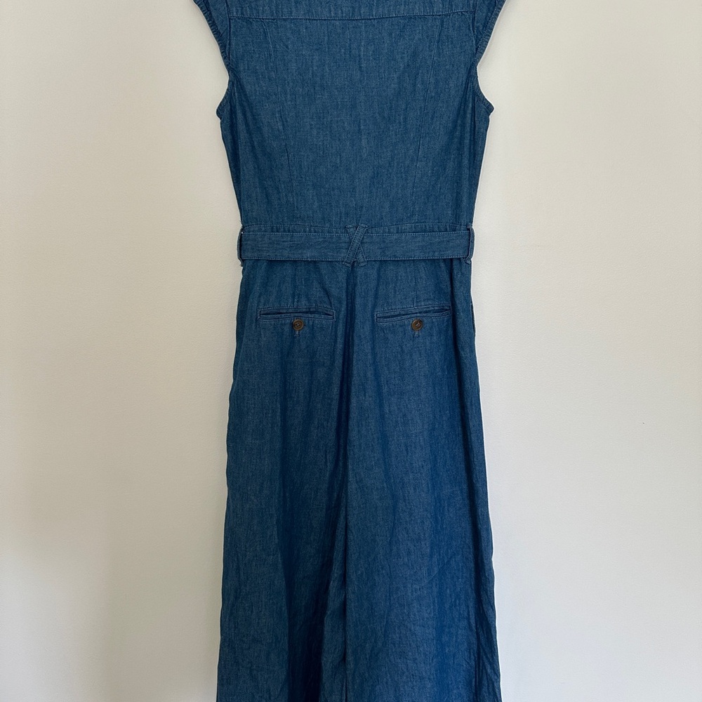 Anthropologie Pilcro and the Letterpress Chambray Jumpsuit - Picture 6 of 7